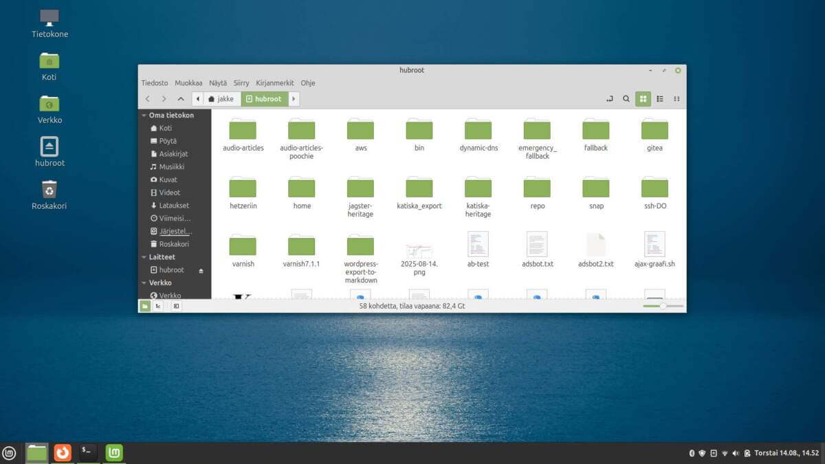You are currently viewing VPS:n hakemisto näkyviin Linux Mintiin