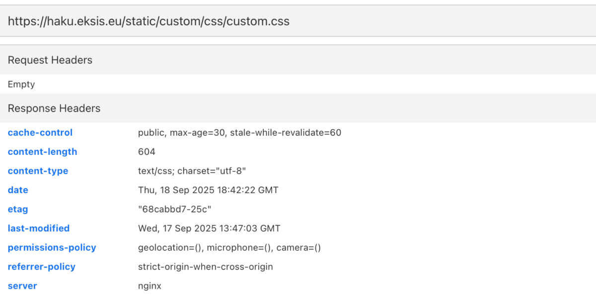 You are currently viewing SearXNG: CSS muutokset
